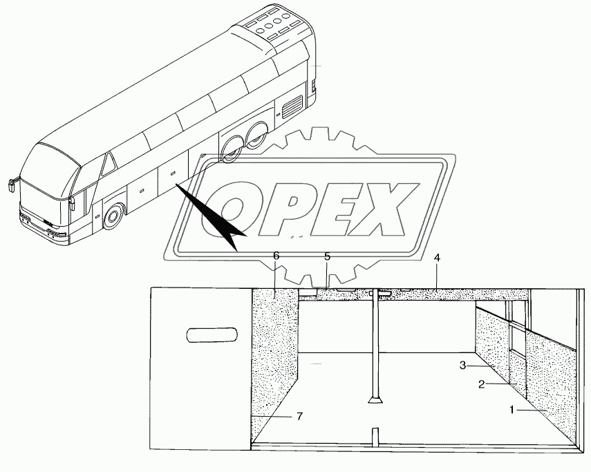 SHEETMETAL LUGG. COMPARTMENT