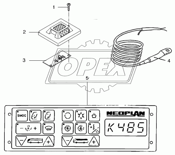 PARTS FOR CLIMATIC CONTROL