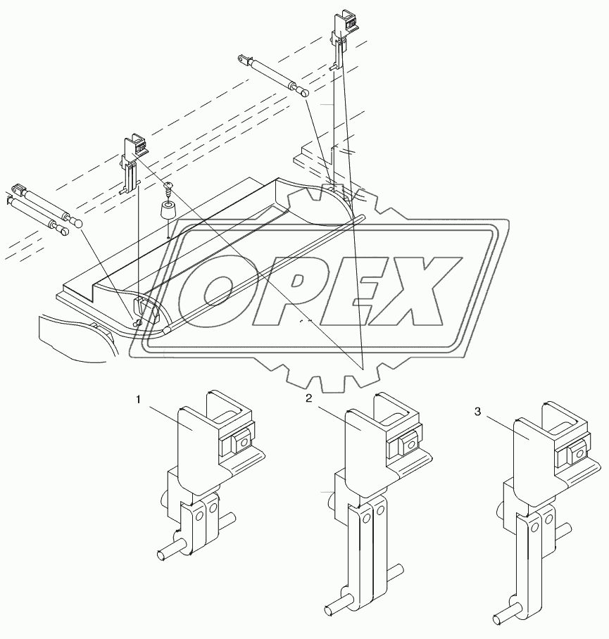 STRIKER FOR LUGGAGE DUMP