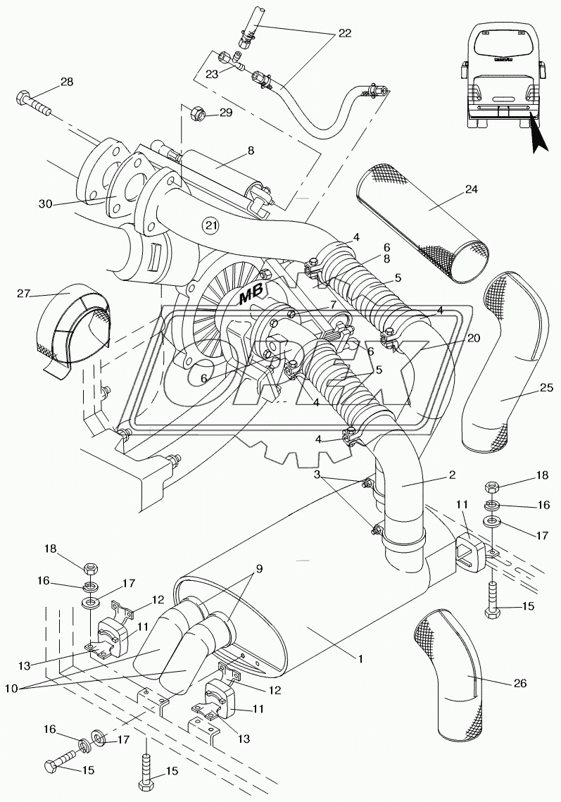 EXHAUST SYSTEM