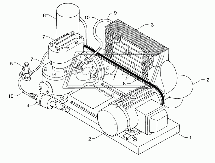 REFRIGERATOR WITH COMPRESSOR