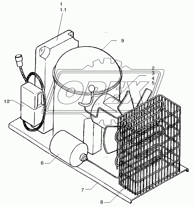 FRADIATOR ASSEMBLY