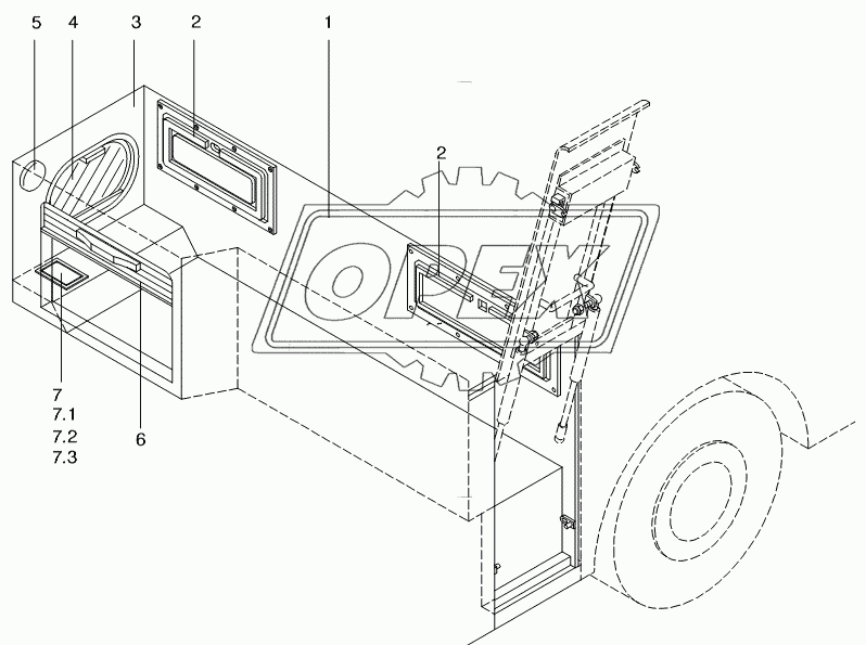 COVERING FOR DRIVER