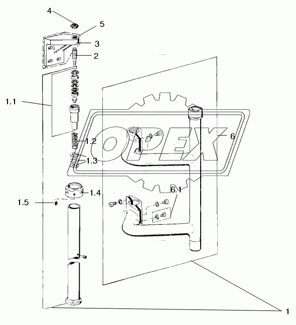 ROTARY COLUMN FRONT