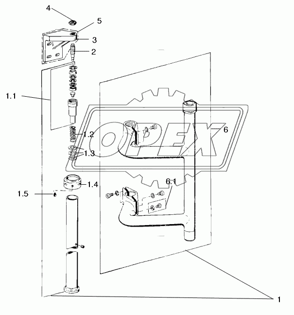 ROTARY COLUMN REAR