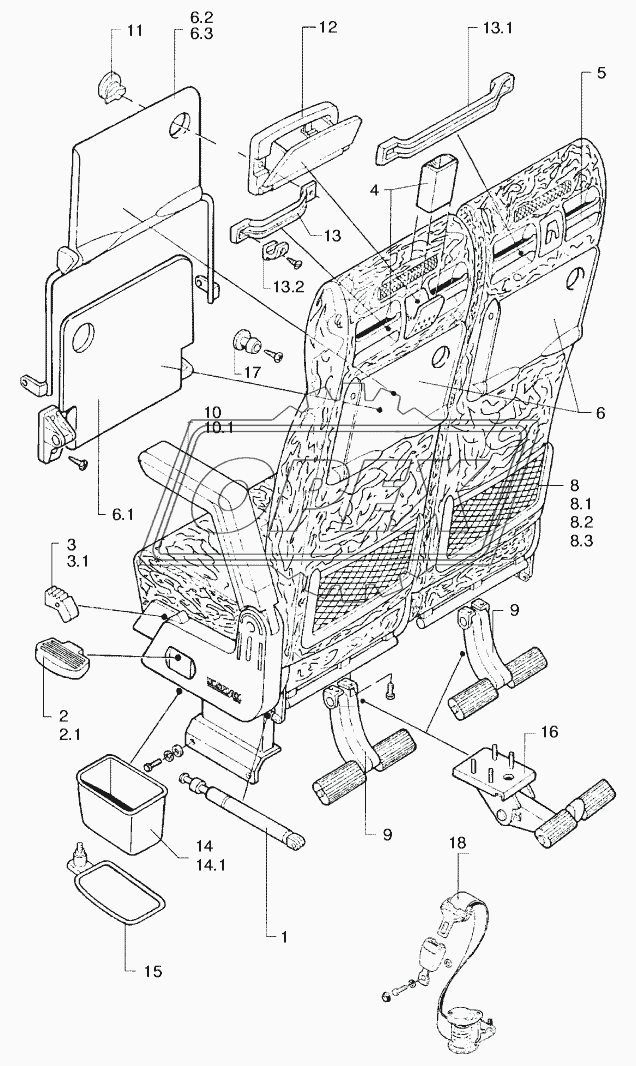 SEATING PARTS