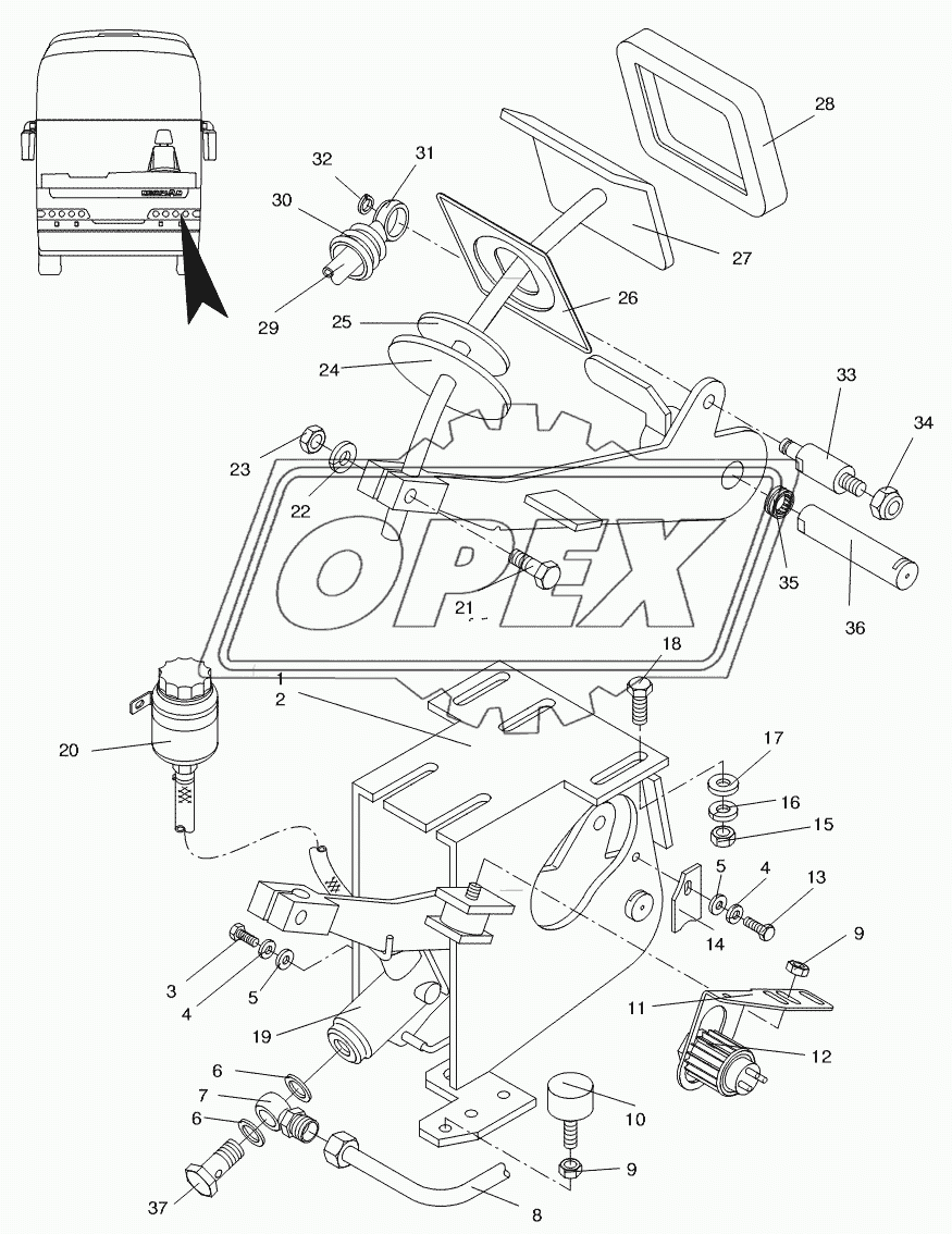 COUPLING WITH PEDAL WITHOUT AVS 2