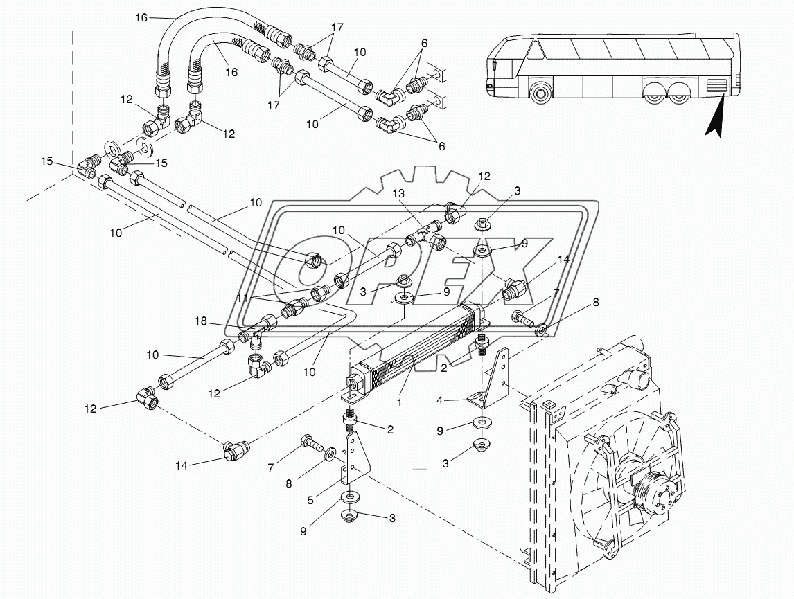 OIL COOLING (TRANSMISSION)