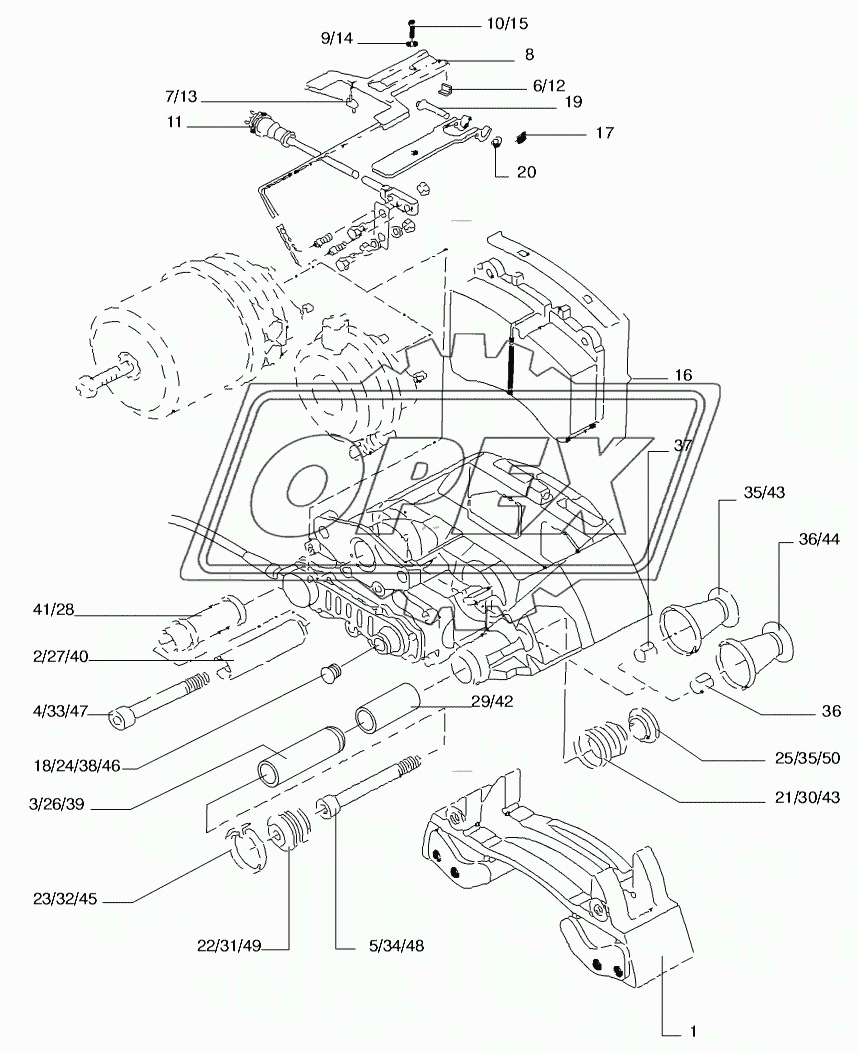 DISK BRAKE FRONT AXLE 2