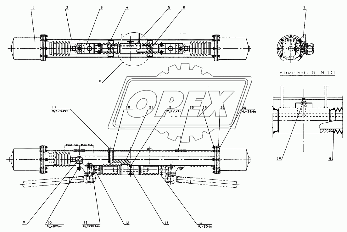 CARRIER FOR ARRESTING CYLINDER