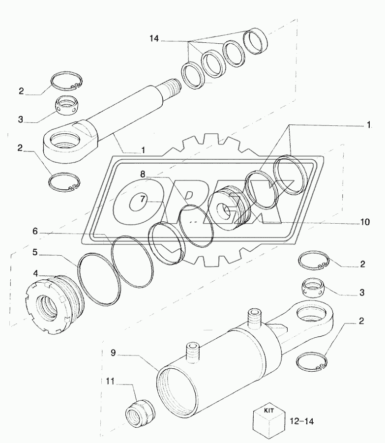 CYLINDER ASSY. ­ TILT