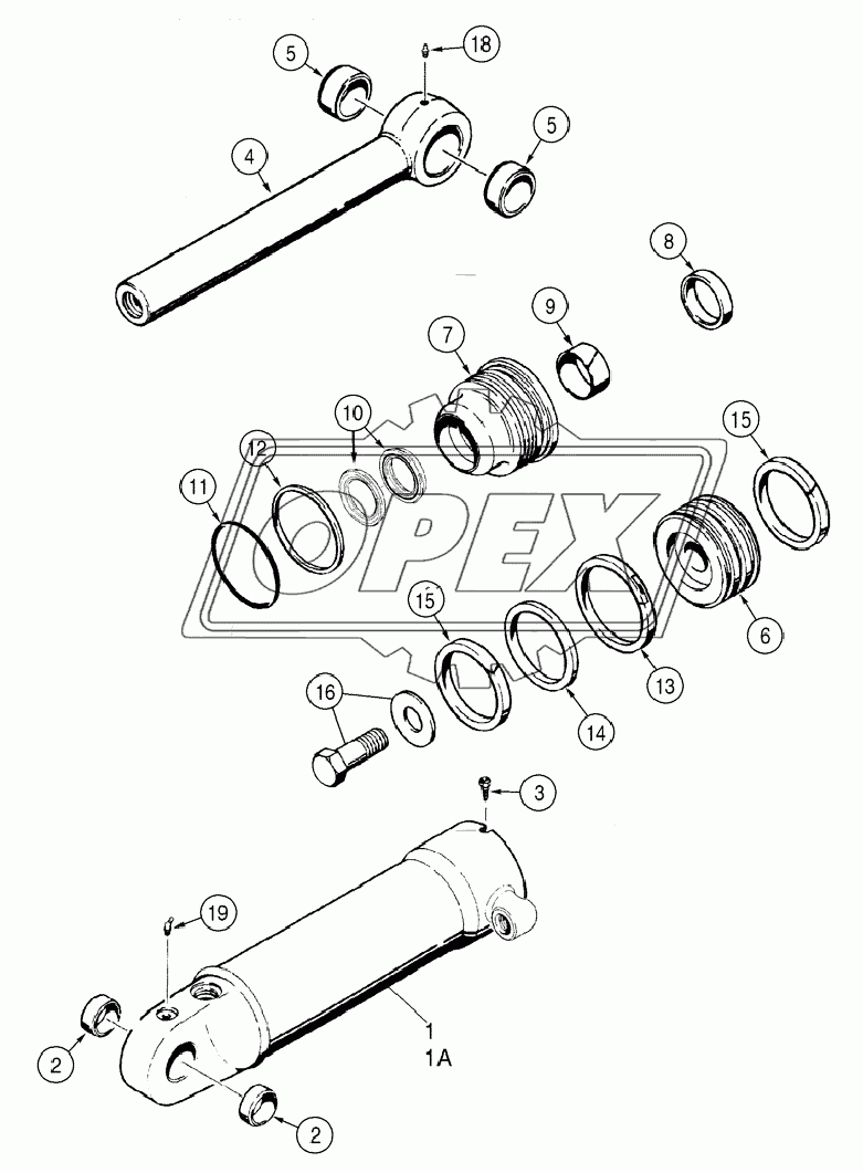 CYLINDER ASSY ­ RIPPER