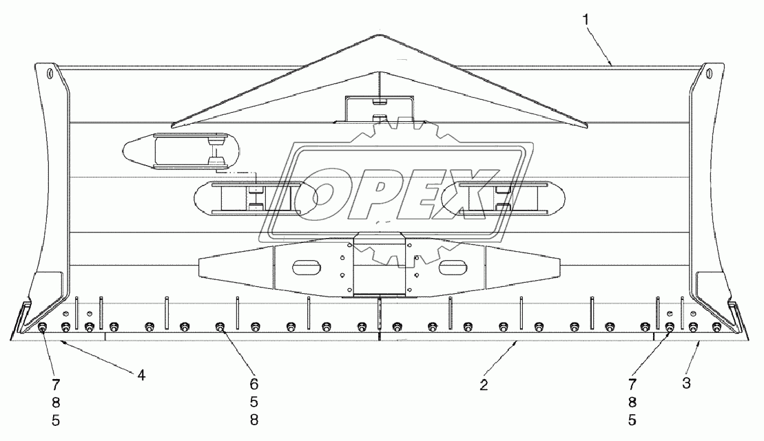 BLADE, DOZER ­ EDGES, CUTTING ­ XLT