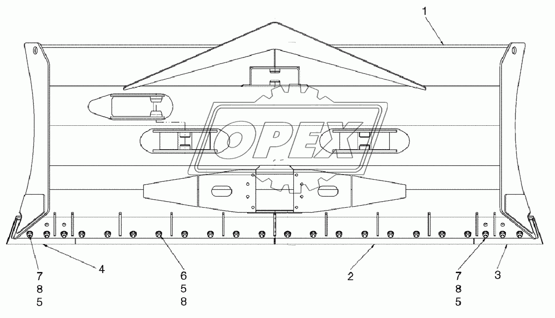 BLADE, DOZER ­ EDGES, CUTTING ­ LGP