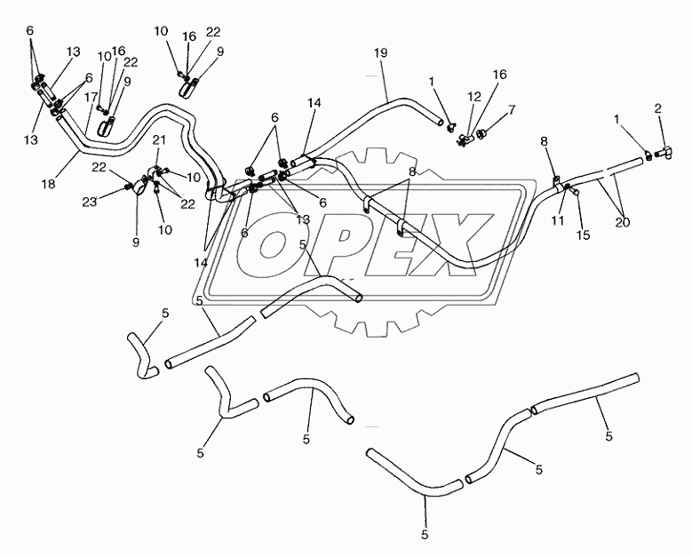 CAB ­ HEATING SYSTEM