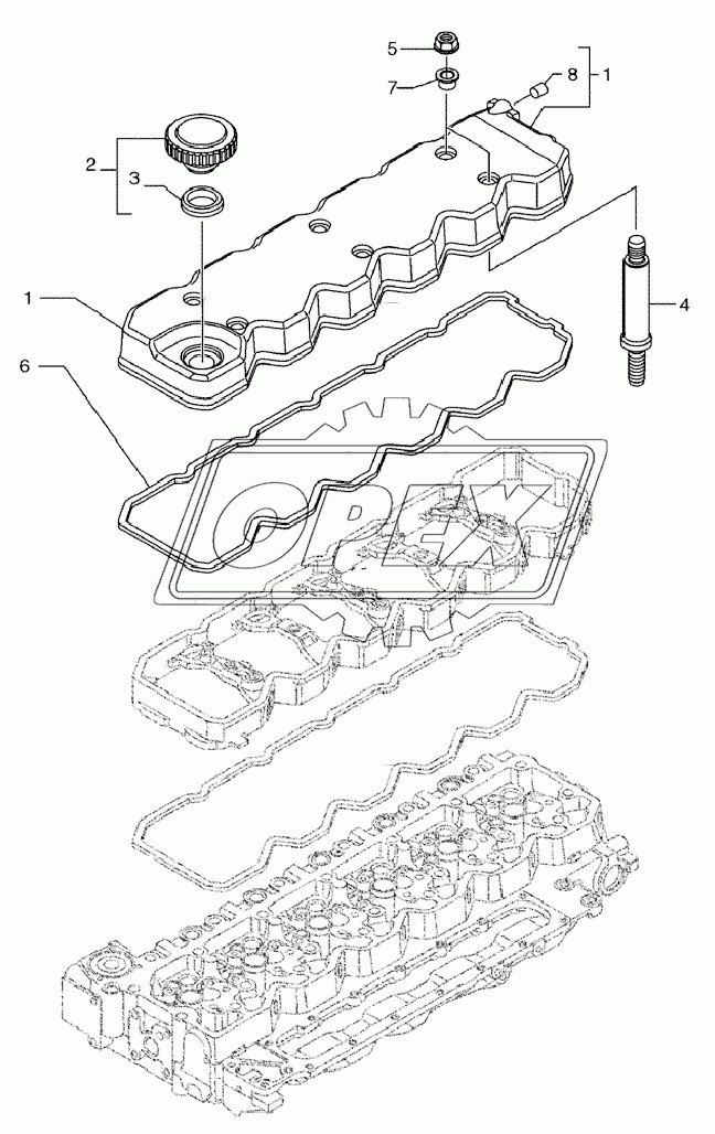 CYLINDER HEAD ­ COVERS