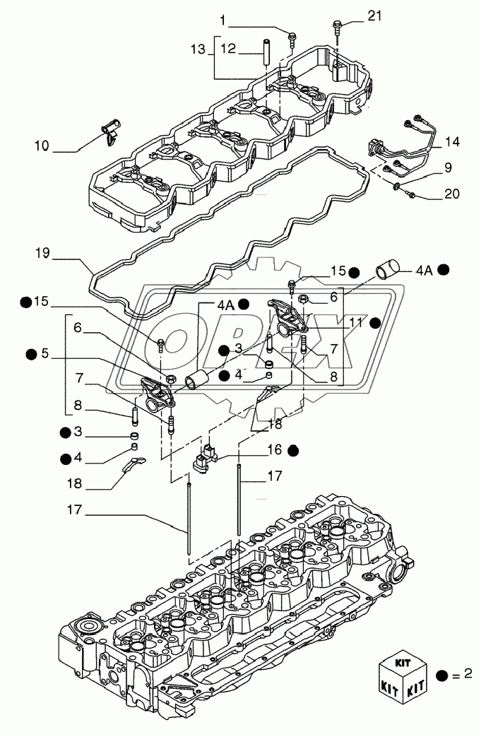 CYLINDER HEAD ­ VALVE MECHANISM