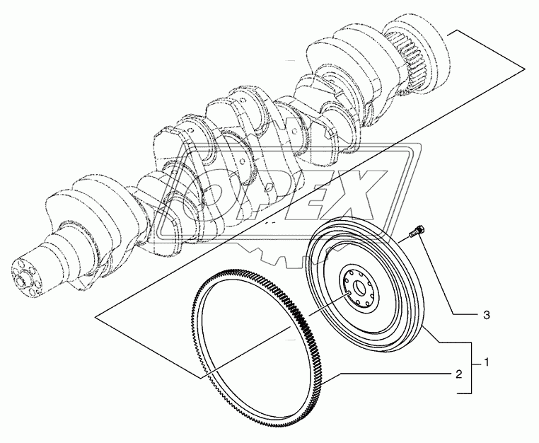 FLYWHEEL ­ ENGINE