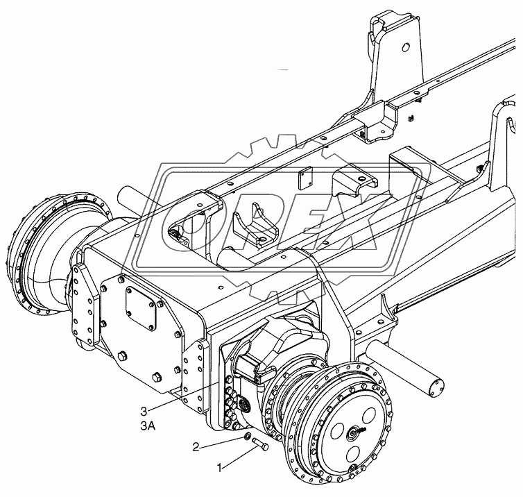 FINAL DRIVE ­ MOUNTING