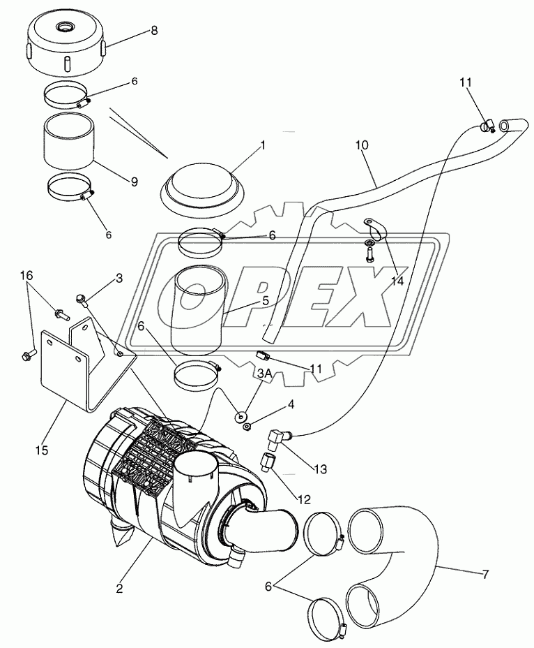 AIR CLEANER ­ MOUNTING