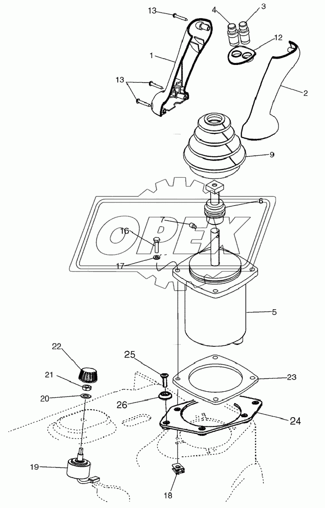 CONTROLS, FORWARD AND REVERSE