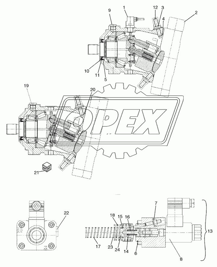 HYDROSTATIC MOTOR 1