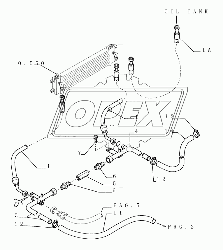 3.434(04) ­ HYDRAULIC SYSTEM PIPING