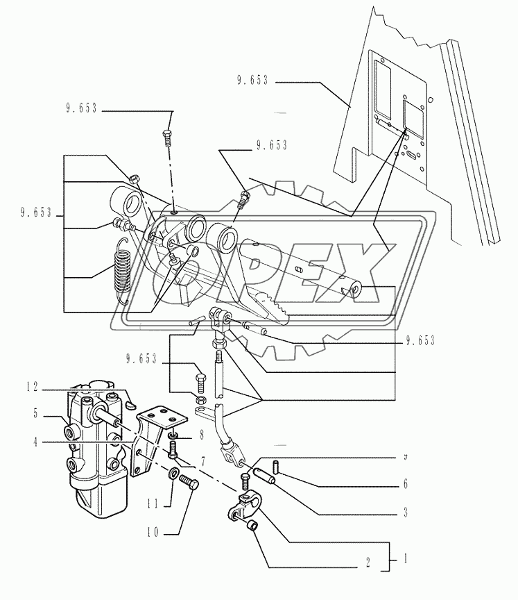 2.304(01) ­ BRAKE CONTROLS ­ COMPONENTS