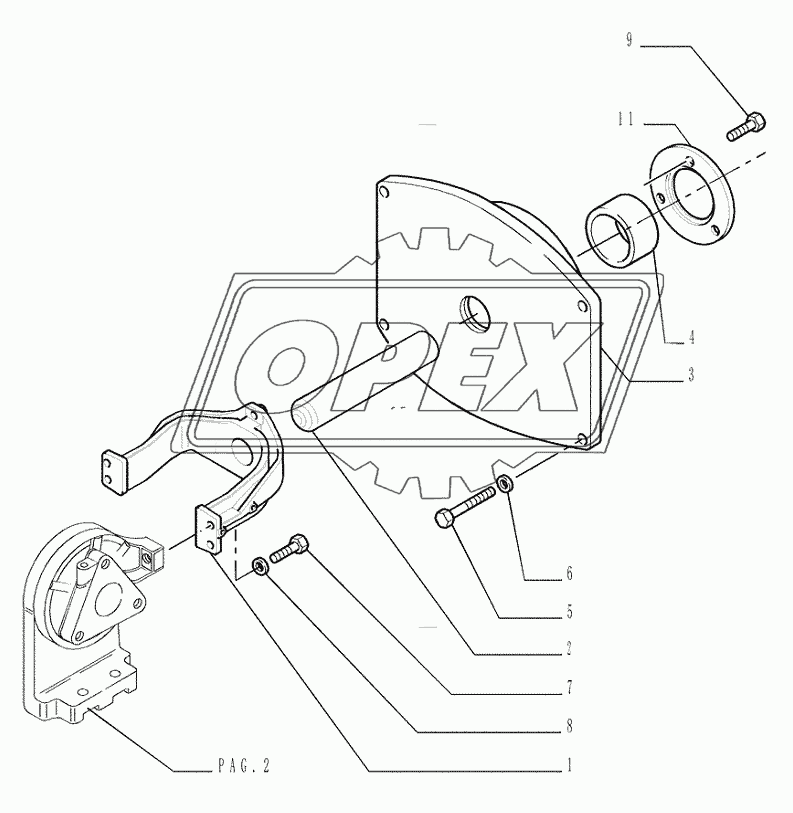 2.346(03) ­ TRACK IDLER ­ YOKE