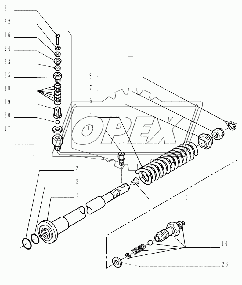 2.346(04) ­ TRACK IDLER ­ CYLINDER