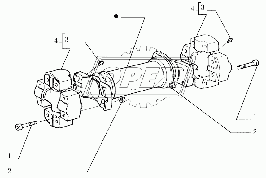 1.204(02) ­ DRIVE SHAFT ­ COMPONENTS