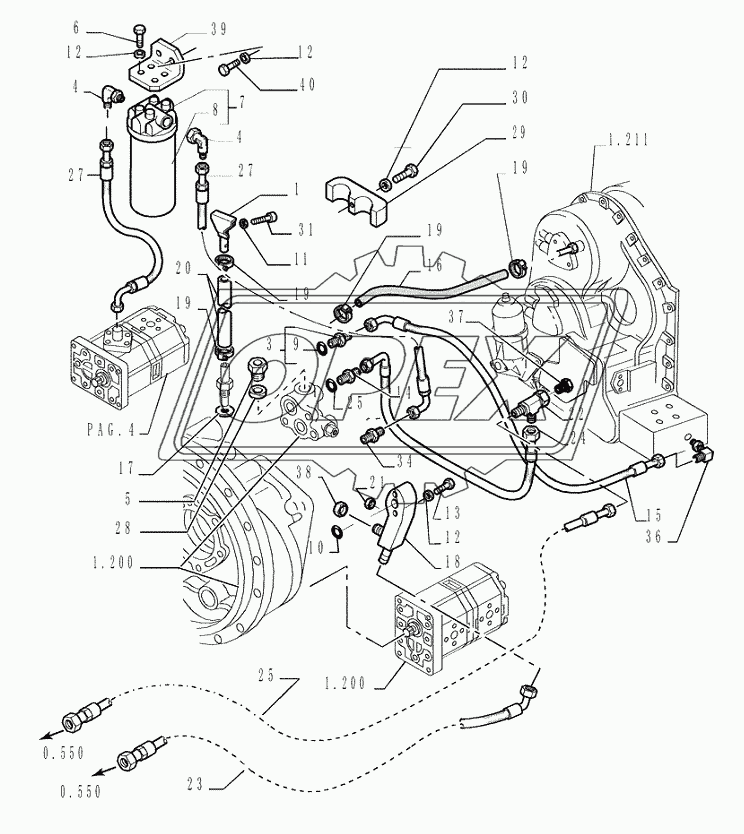 1.220(02) ­ TRANSMISSION LUBRICATION SYSTEM