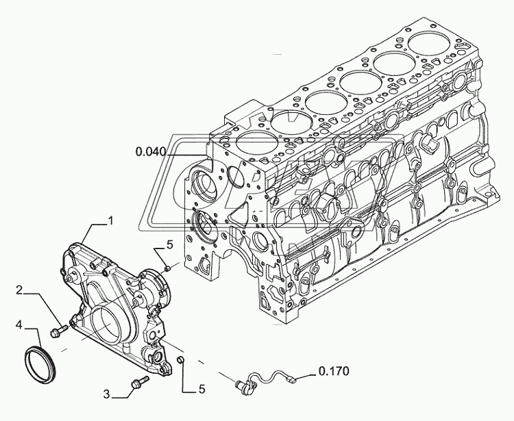 0.043(02) ­ CRANKCASE COVERS