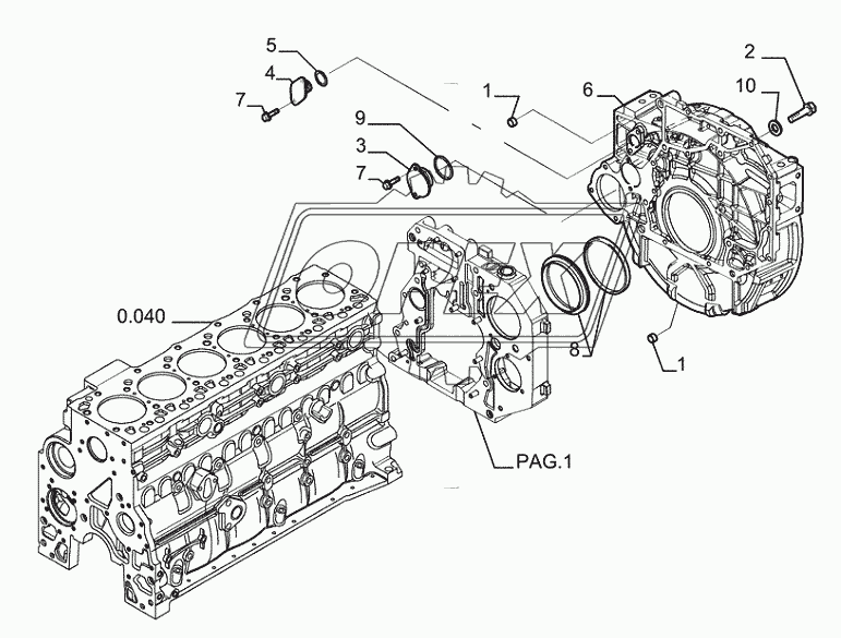 0.043(03) ­ CRANKCASE COVERS