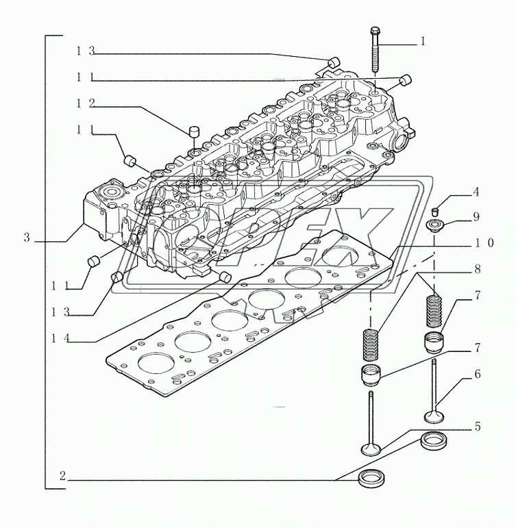 0.060(01) ­ CYLINDER HEAD