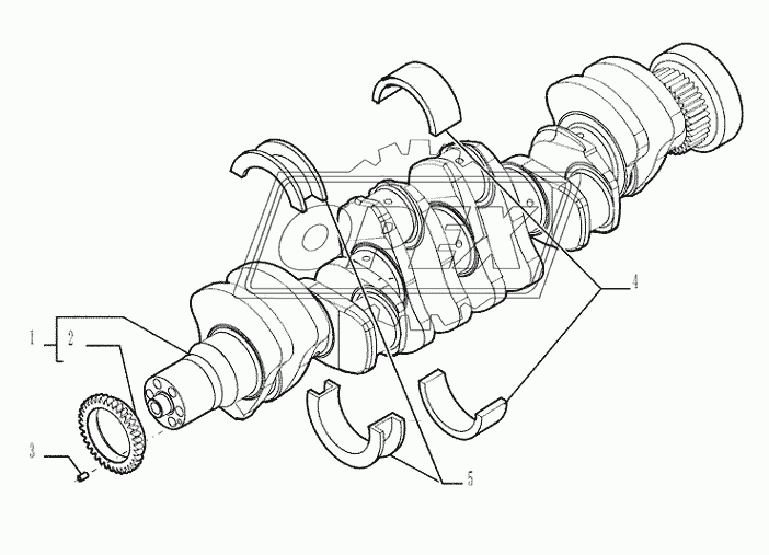 0.080(01) ­ CRANKSHAFT