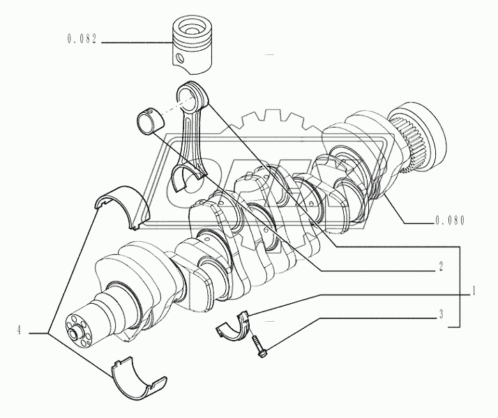 0.081(01) ­ CONNECTING ROD