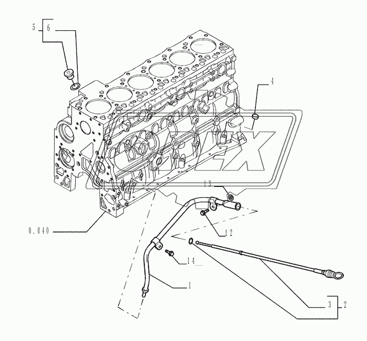 0.270(01) ­ ENGINE OIL DIPSTICK