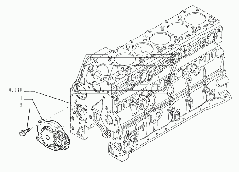 0.300(01) ­ OIL PUMP ­ ENGINE