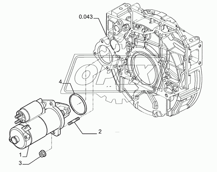 0.360(01) ­ STARTER MOTOR