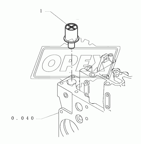 THERMOSTAT ­ ENGINE COOLING SYSTEM