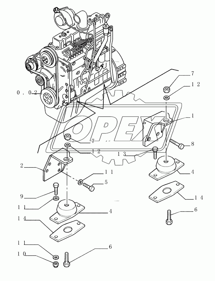 SUSPENSION ­ ENGINE