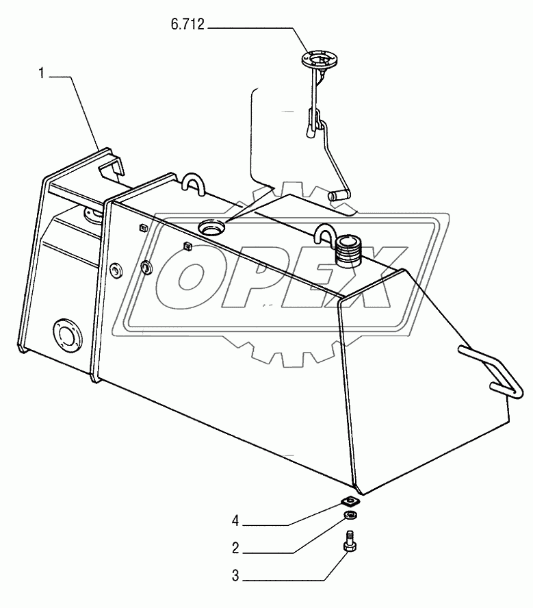 FUEL AND OIL TANK 1