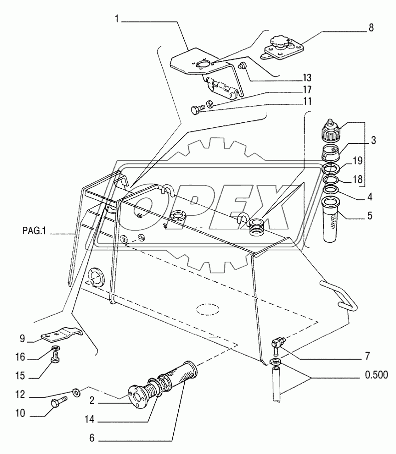 FUEL AND OIL TANK 2