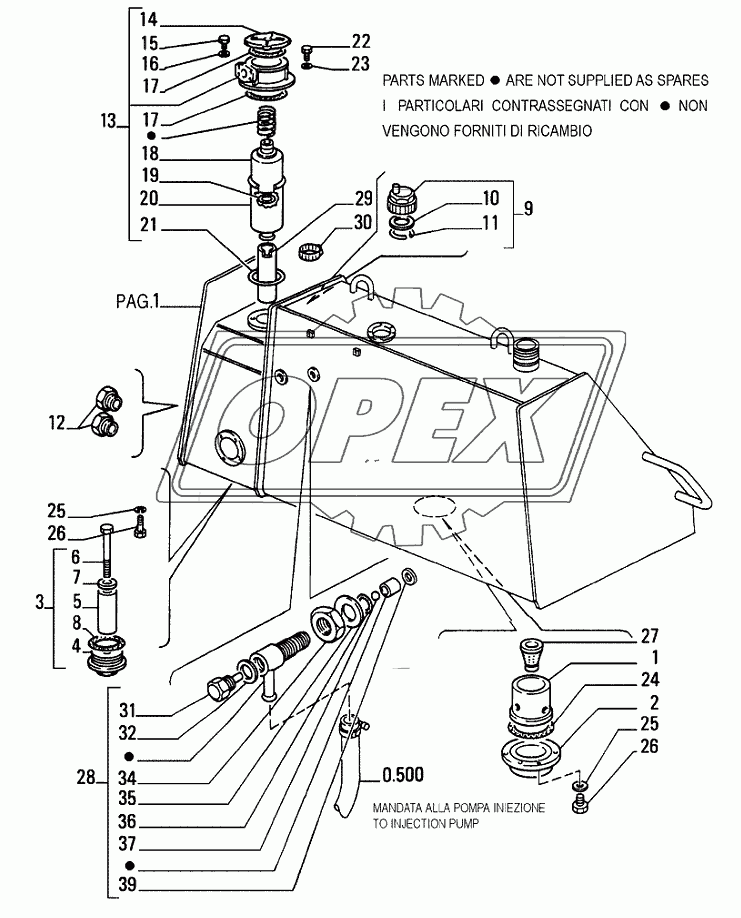 FUEL AND OIL TANK 3