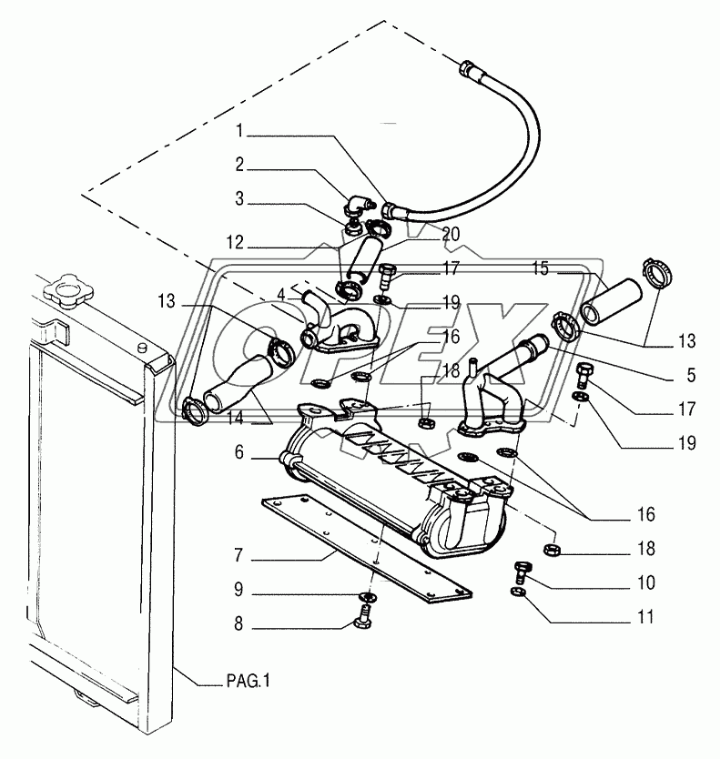 ENGINE COOLING SYSTEM ­ PIPING 2