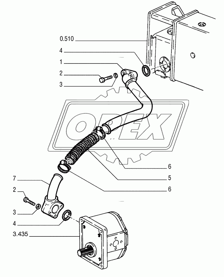 HYDRAULIC SYSTEM PIPING 1