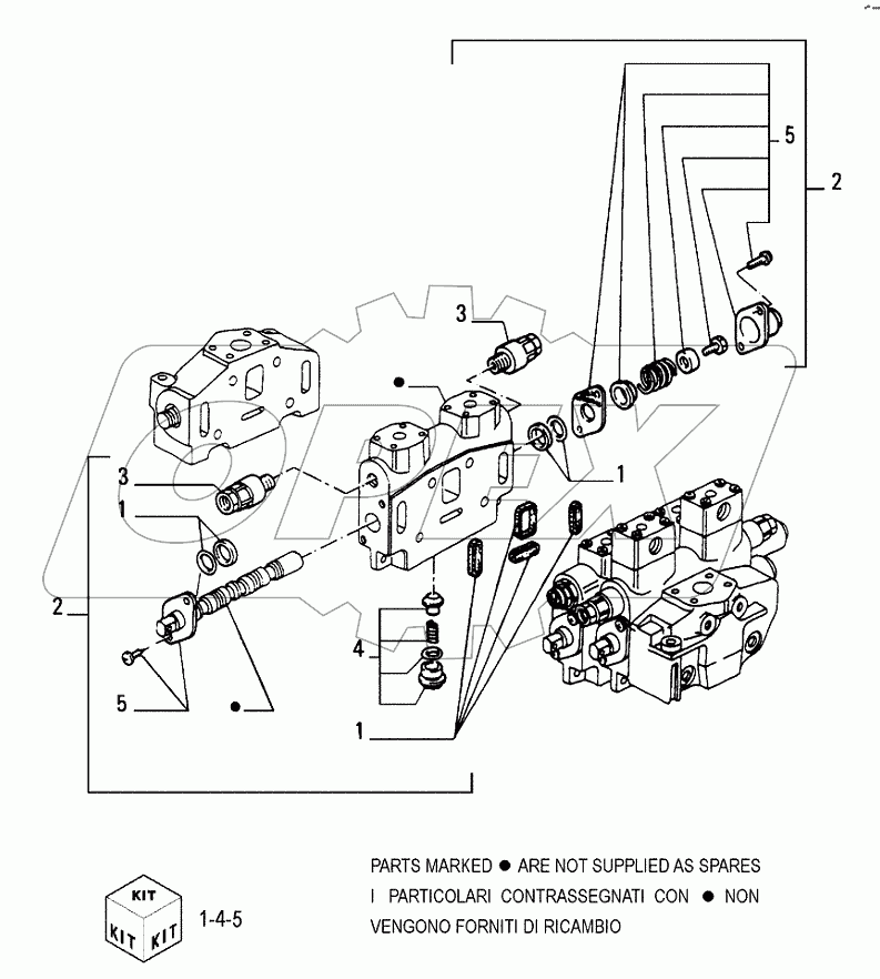 3 SPOOL VALVE ­ COMPONENTS
