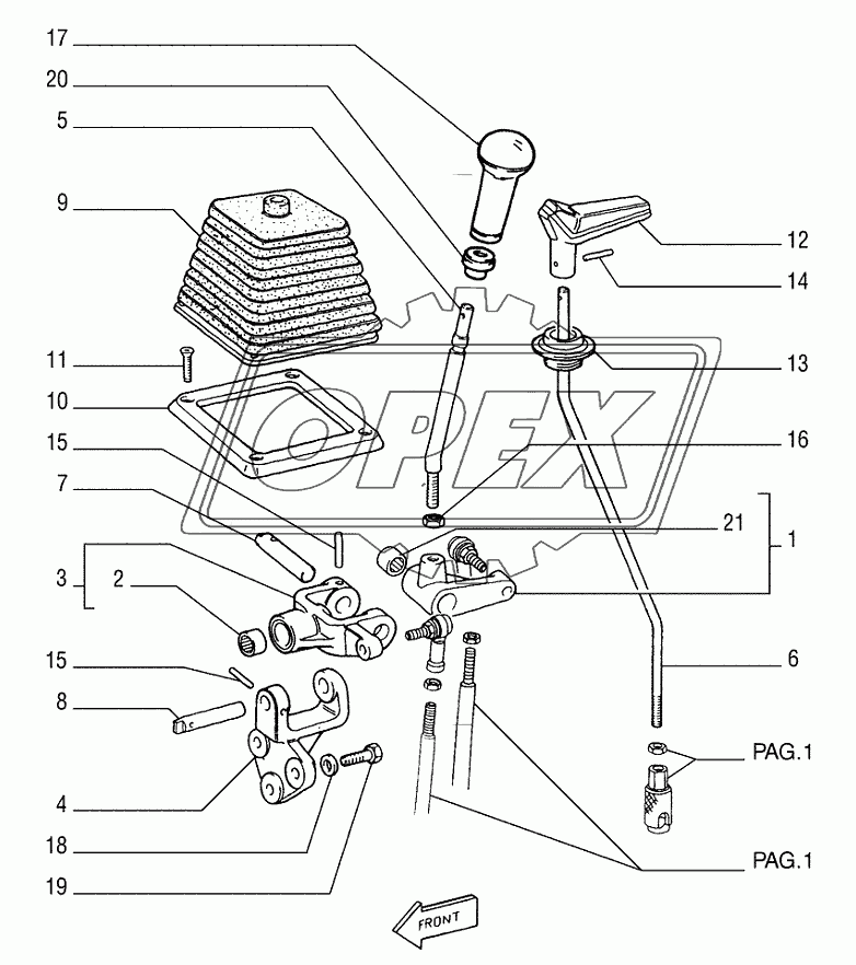 CONTROL VALVE LINKAGE 2