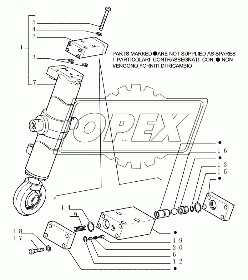 FRONT IMPLEMENT ­ LIFT CYLINDERS